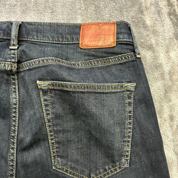 Abercrombie & Fitch Jeans Men’s 34x34 Blue Langdon Slim Stretch Distressed - Picture 7 of 13